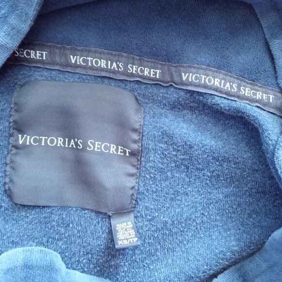 🌺** Any 2 For 15$**🌺 Victoria's Secret Blue Turtleneck Sweater Cozy Knit - Picture 11 of 11